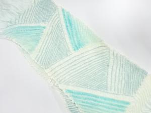 正絹　絞り　帯揚げ